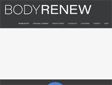 Tablet Screenshot of bodyrenewwinchester.com